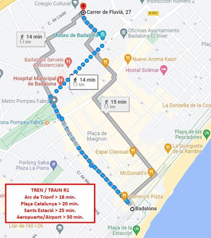 Casabala - Near The Beach And Barcelona Center Badalona Luaran gambar